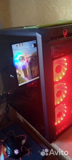 Игровой компьютер с монитором полный комплект