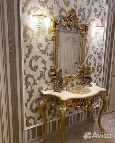 Консоль, Столик с зеркалом