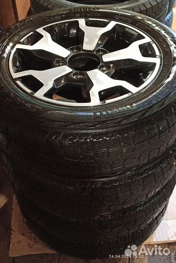 Комплект летних колес на ниву