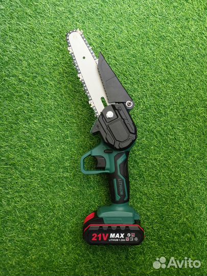 Пила цепная аккумуляторная + доп. цепь