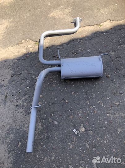 Глушитель на Daewoo matiz