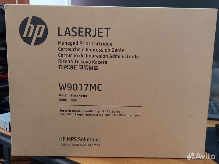 Новый оригинальный картридж W9017MC-1шт