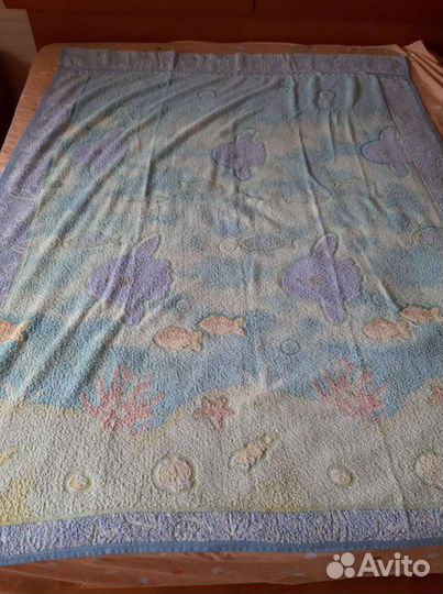 Простынь махровая х/б