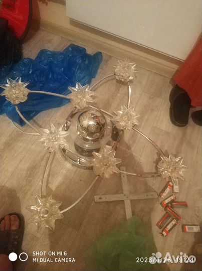 Люстра потолочная светодиодная бу