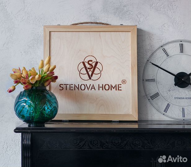 Часы настенные crystal