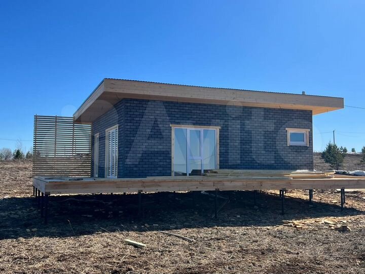 Дом 63 м² на участке 10 сот.