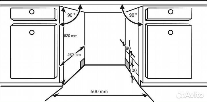 Встраиваемая посудомоечная машина Brandt VH1772J