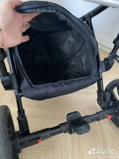 Коляска tutis viva life синяя