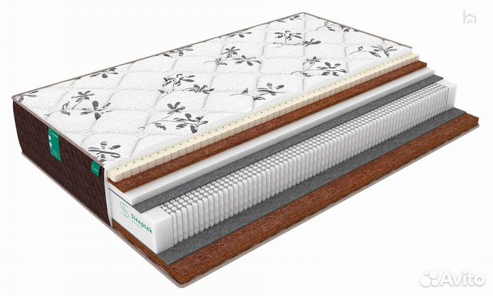 Матрас Sleeptek Lux Assorti Cocos 1600х1900х230