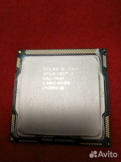 Материнская плата intel DH55HC +процессор intel i7