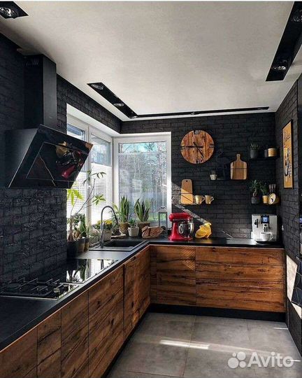 Кухня в стиле лофт