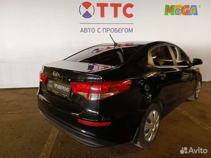 Kia Rio 1.6 МТ, 2016, 128 493 км