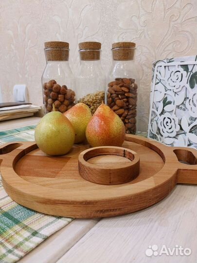 Поднос деревянный