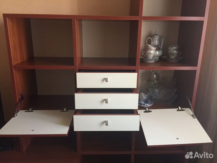 Стенка/стеллаж в гостинную Мазетти/ Mazetti