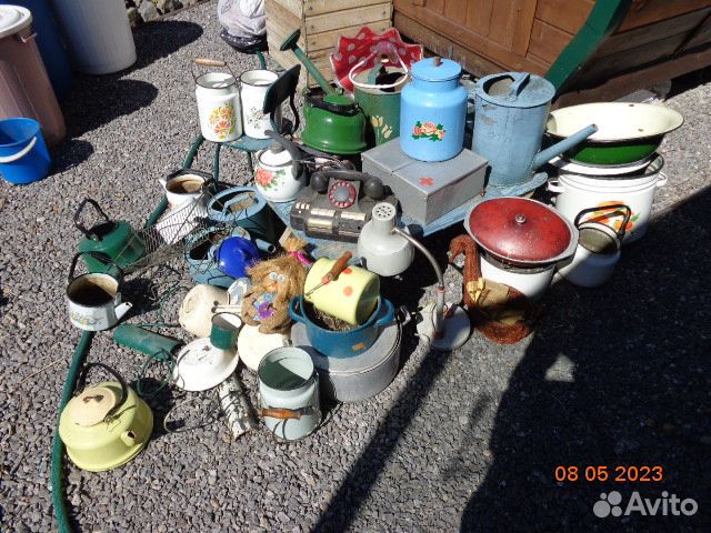 Эмалированная посуда СССР