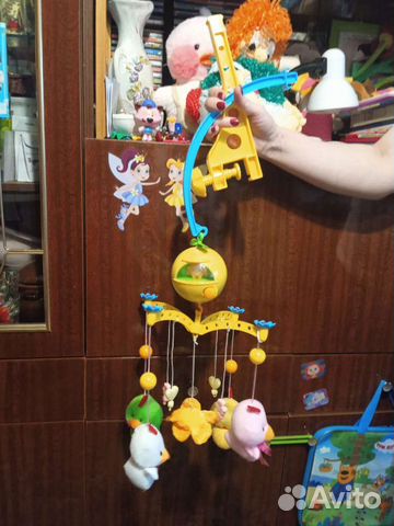 Мобиль на кроватку новый