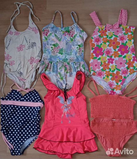 Купальник для девочки 4-10 лет