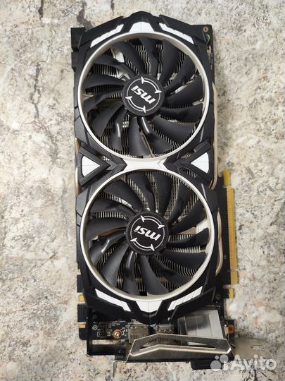 Видеокарта gtx 1070 ti 8gb MSI armor