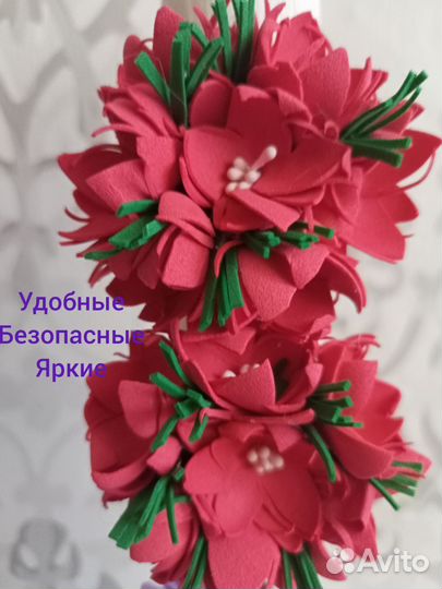 Резинки для волос ручной работы