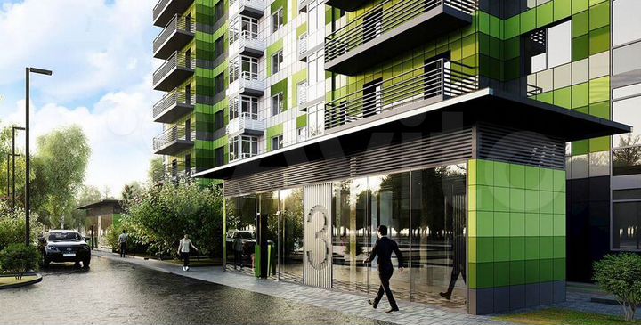 1-к. квартира, 42,9 м², 13/17 эт.