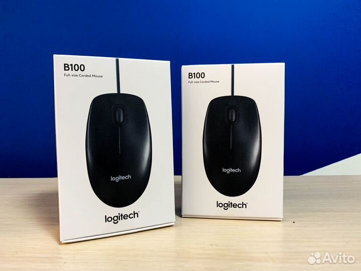 Мышь Logitech B100