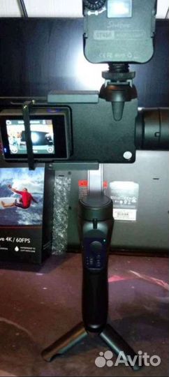 Handheld стабилизатор 3х осевой+ рамка+ подставка