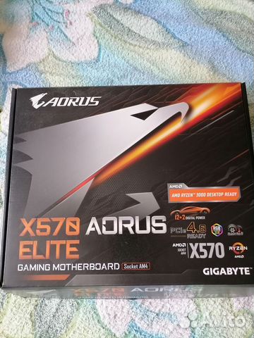 Материнская плата Х570 Aorus elite купить в Новосибирске | Электроника ...