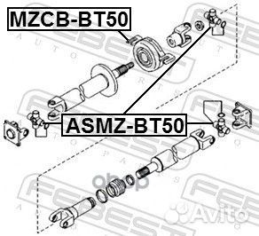 Крестовина карданного вала (27x95) mazda BT-50