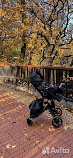 Коляска stokke xplory черная