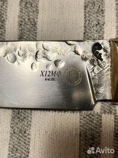 Нож охотничий ручной работы братьев Сауровых