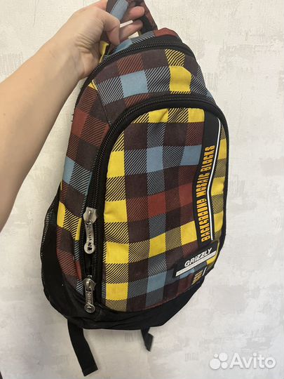 Рюкзак школьный для девочки подростка grizzly