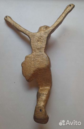 Крест распятие бронза