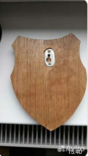 Медальон охотничий (доска), для рогов, трофеев