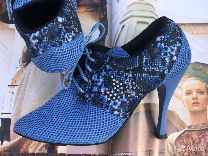 Туфли reina для танцев бачаты сальсы кизомбы 38