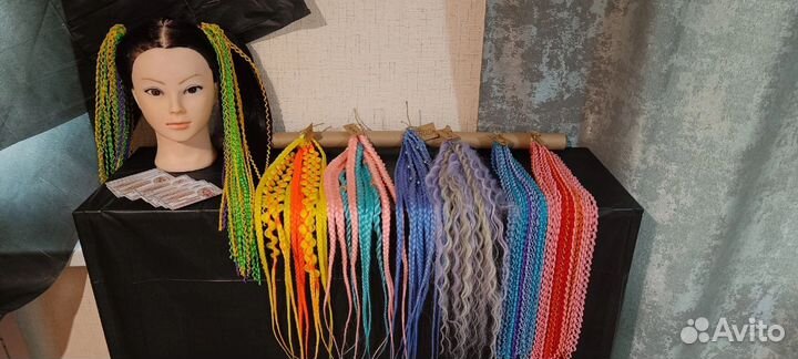 Косички на резинке