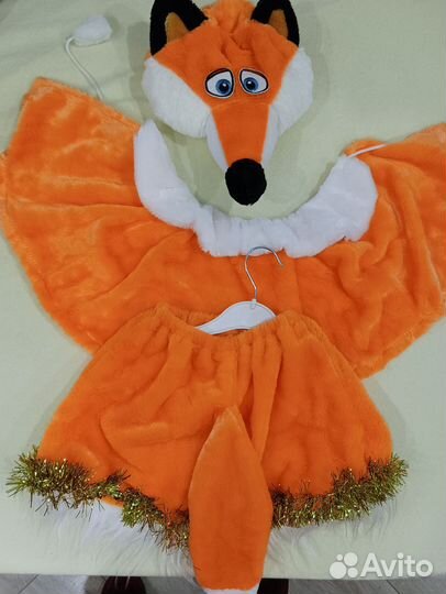 Новогодний карнавальный костюм для девочки 3-6 лет