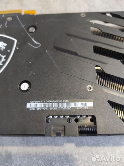 Видеокарты rtx 3050