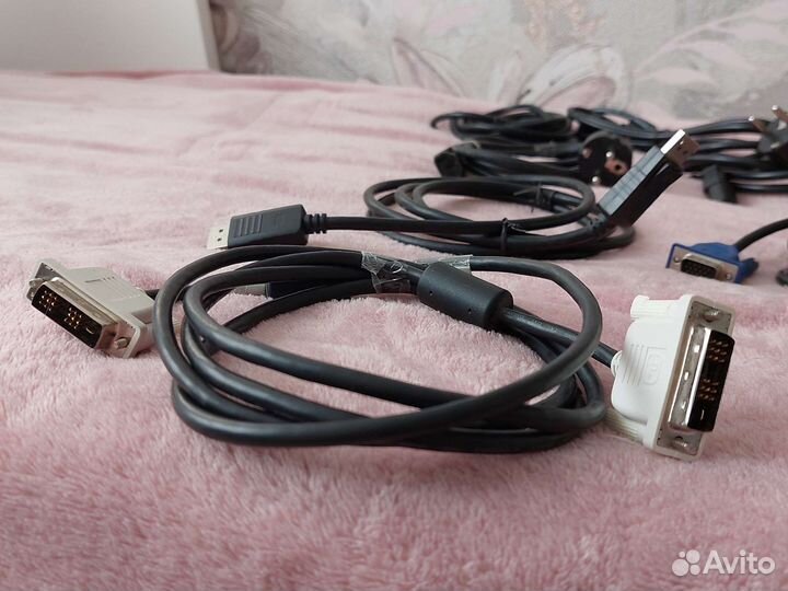 Кабель displayport, vga, питание 220