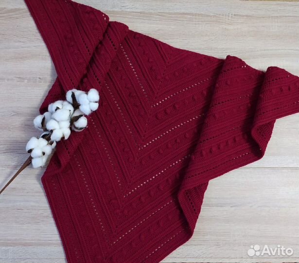 Платок, шаль, бактус,шарф ручная работа, в подарок