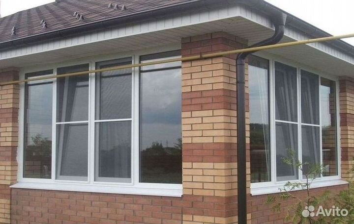 Остекление балконов, установка пластиковых окон