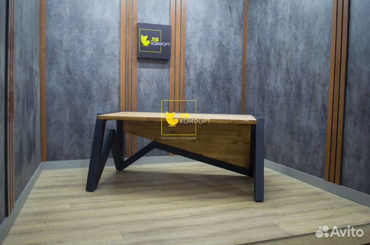 Стол директора в стиле лофт