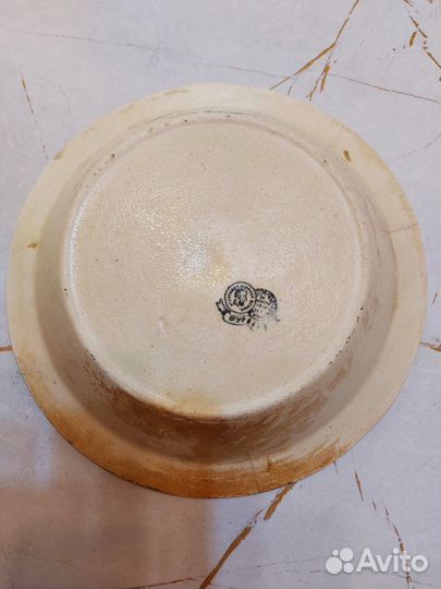 Винтажная тарелка Фабрика Шурова на Уктусе