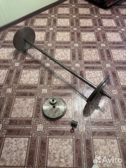 Штанга гриф блины бу