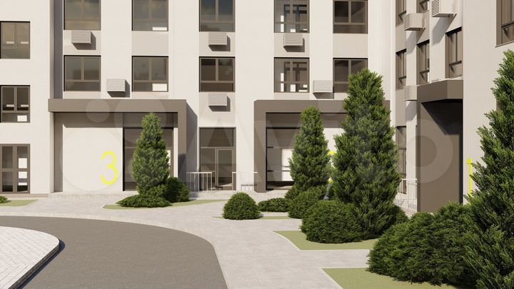 3-к. квартира, 78,5 м², 13/17 эт.