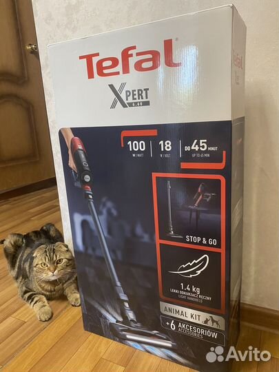 Пылесос Tefal Handstick Cordless X-pert TY6878WO