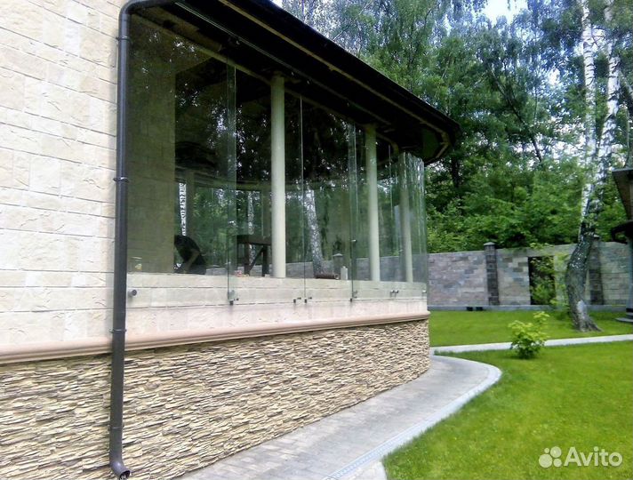 Безрамное остекление любой сложности