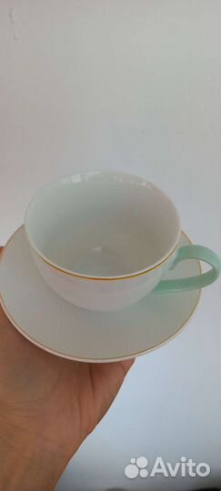 Чашка с блюдцем