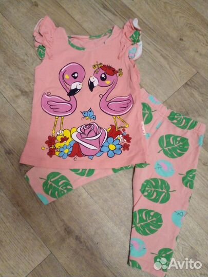 Одежда на малышку пакетом 12мес