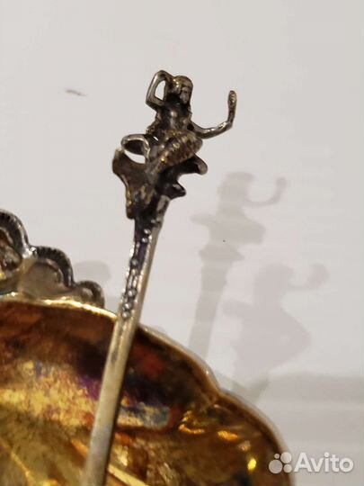 Икорница серебро