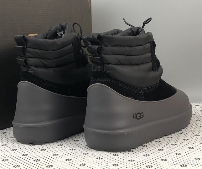 Калоши Ugg Classic Mini Lace-Up Weather Black